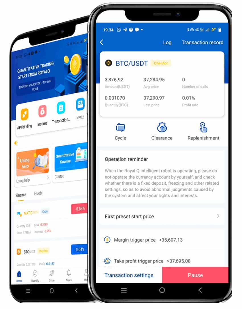 royal q trading bot