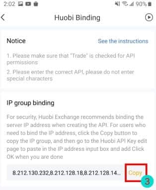 HTX conexión API IP Royal Q